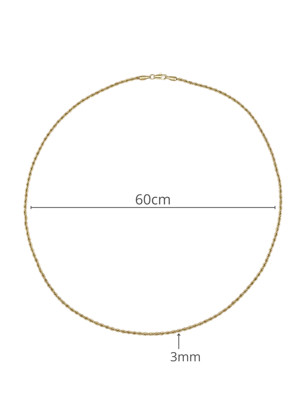 60cm - 3mm