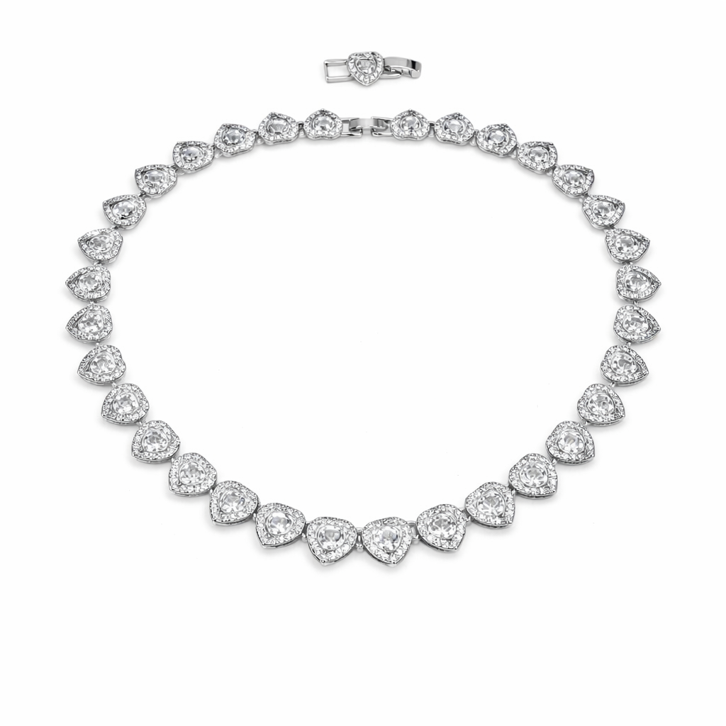 Collar eslabones de amor | Plata