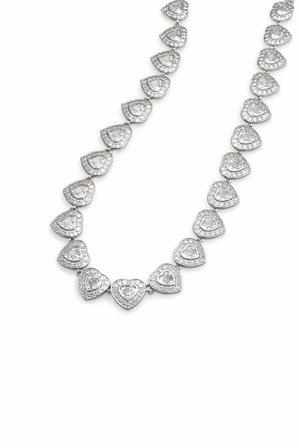 Collar eslabones de amor | Plata