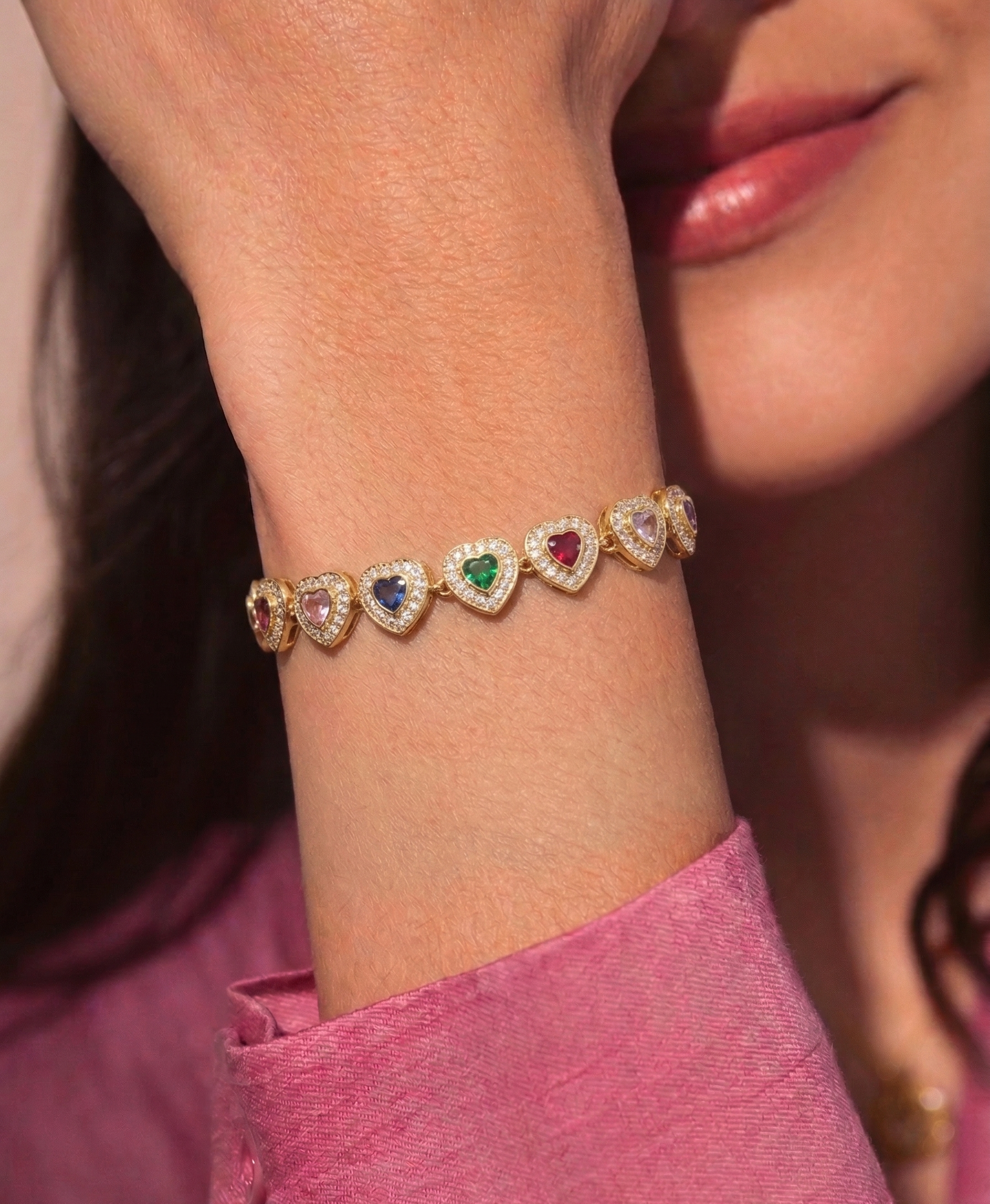 Pulsera Infinity Hearts | Colors