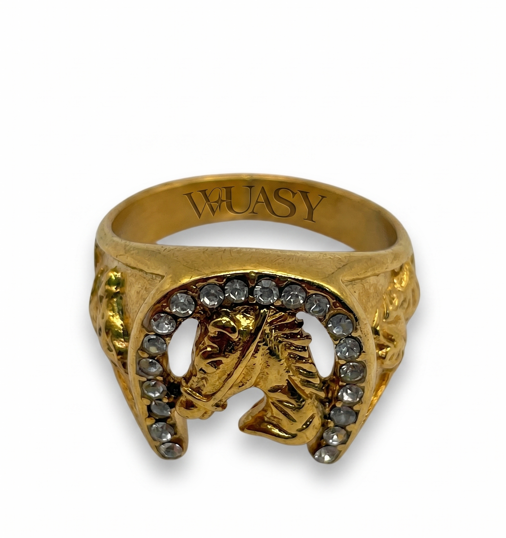 Anillo "Imperial Equus" – Herradura y Victoria