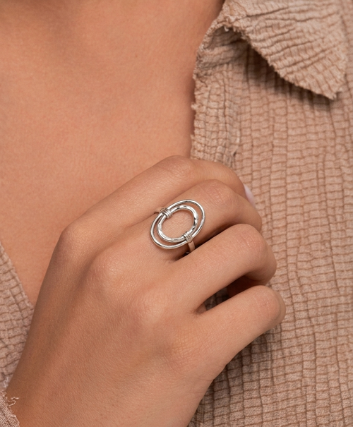 Anillo Doble Ovalo