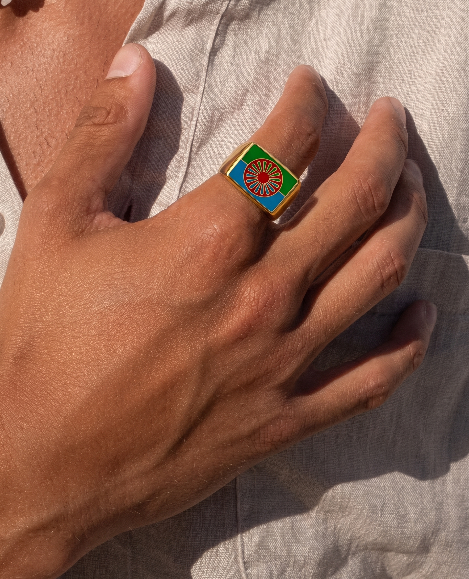 Anillo Sello "Legado Vital" – Bandera y Tradición