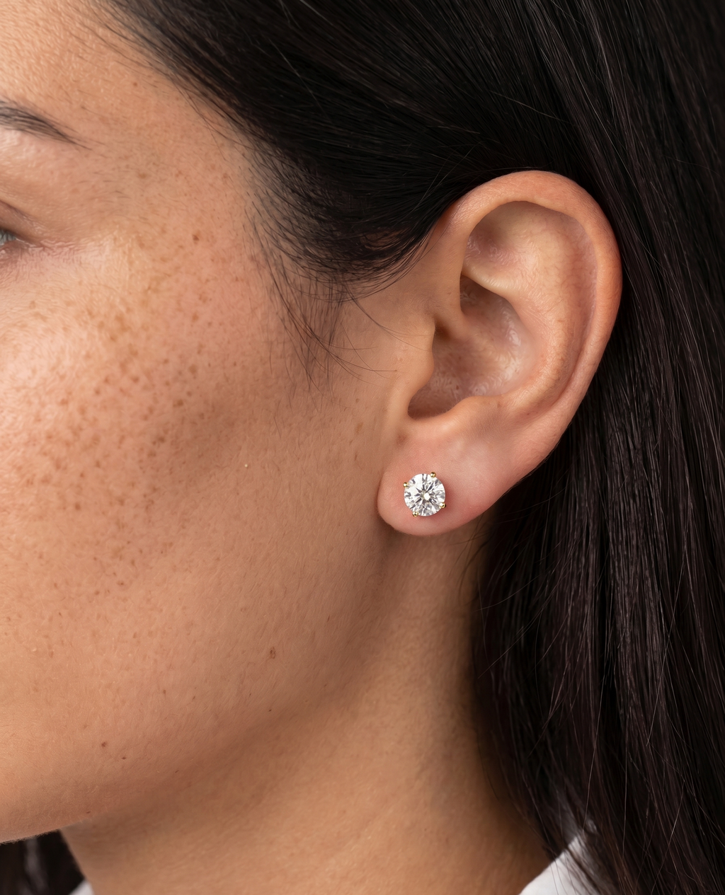Starlight circular earrings