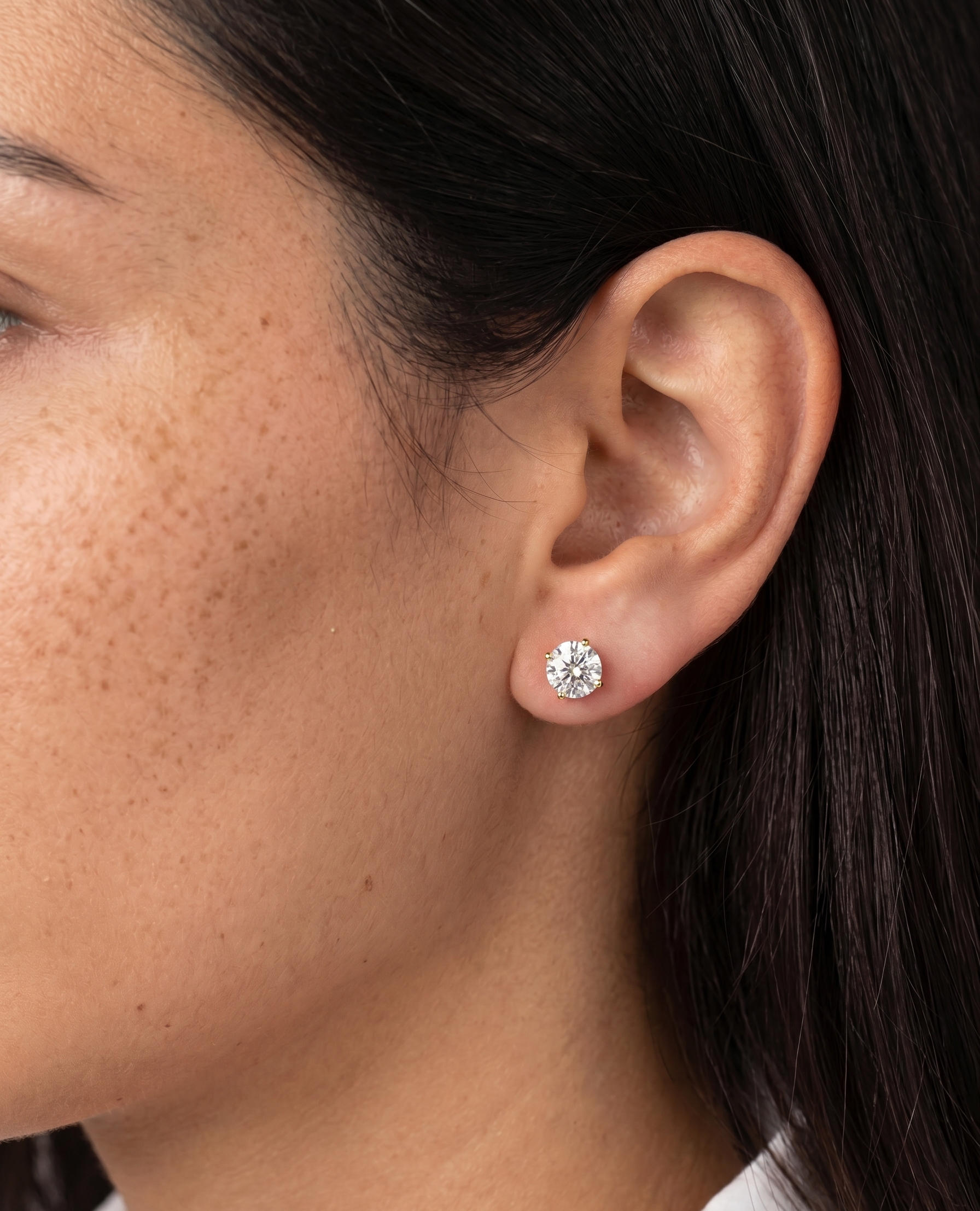 Starlight circular earrings