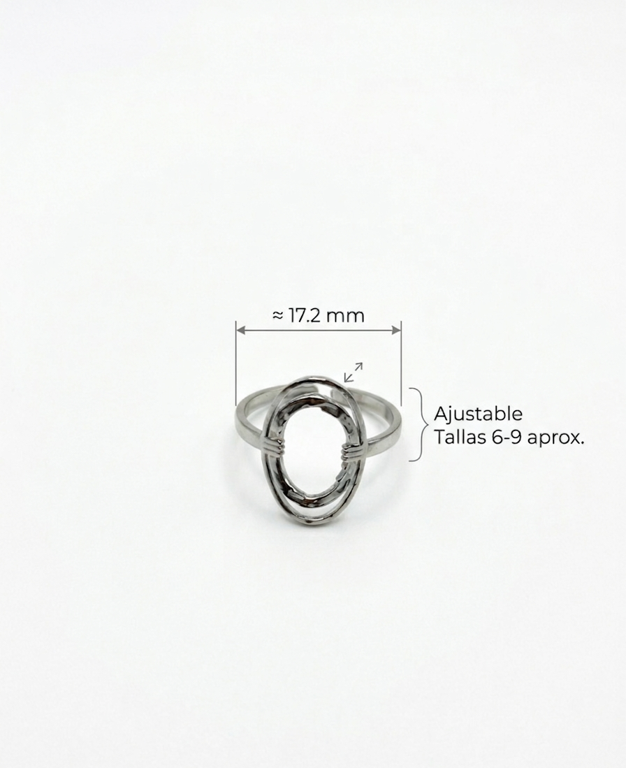Anillo Doble Ovalo