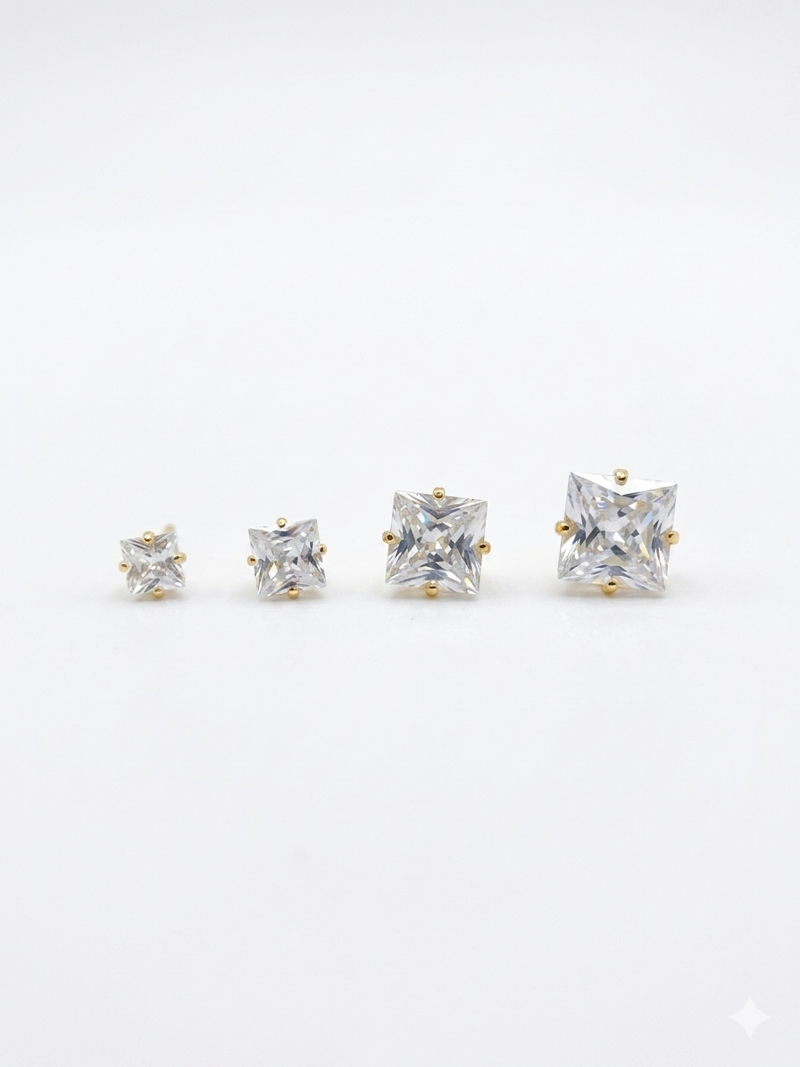 Square Starlight Earrings