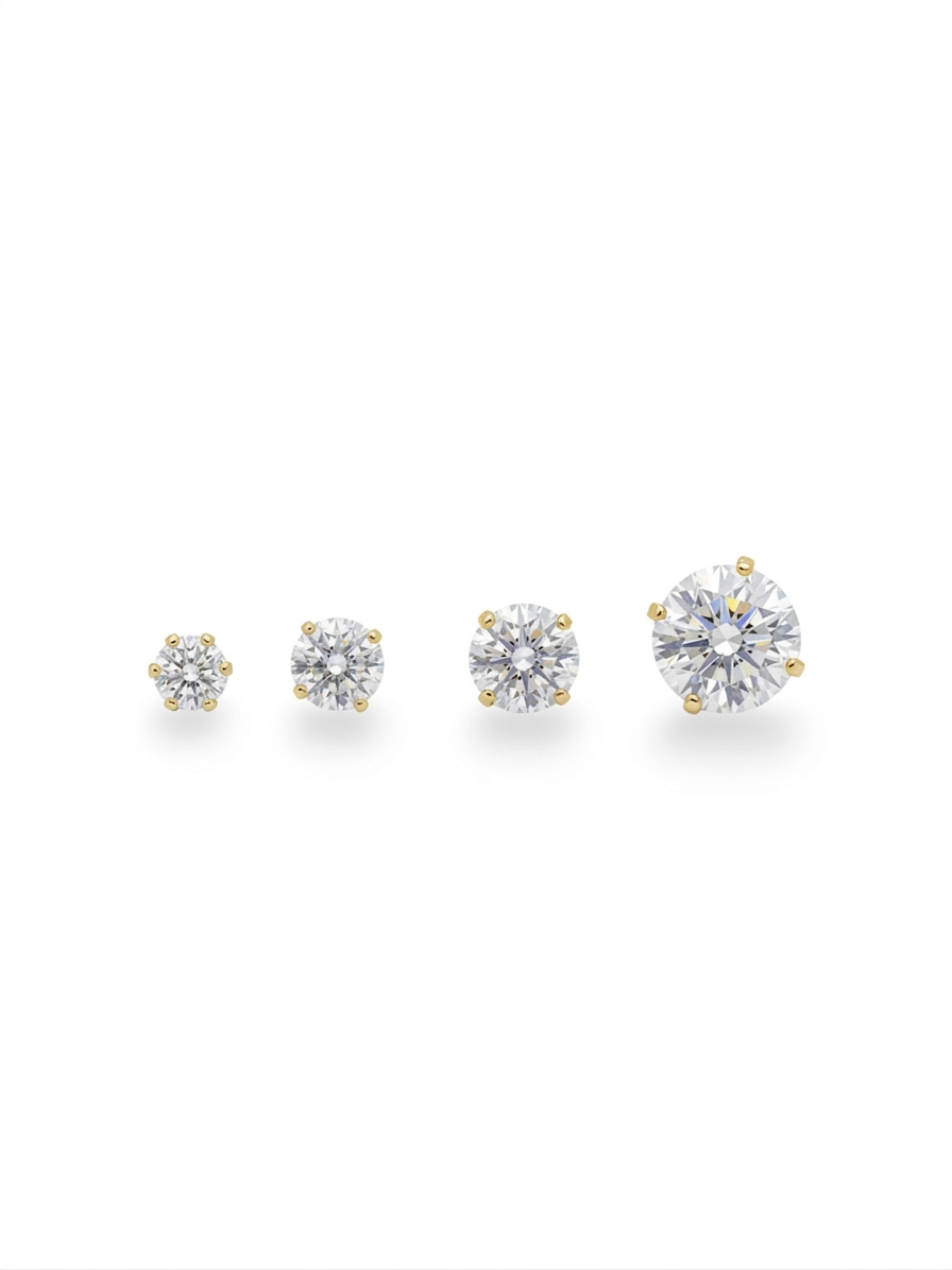 Starlight circular earrings