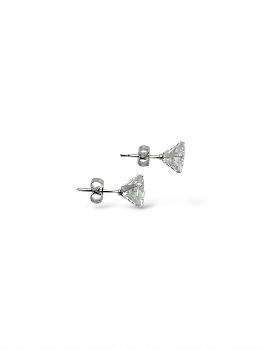 Circular Diamond Earrings