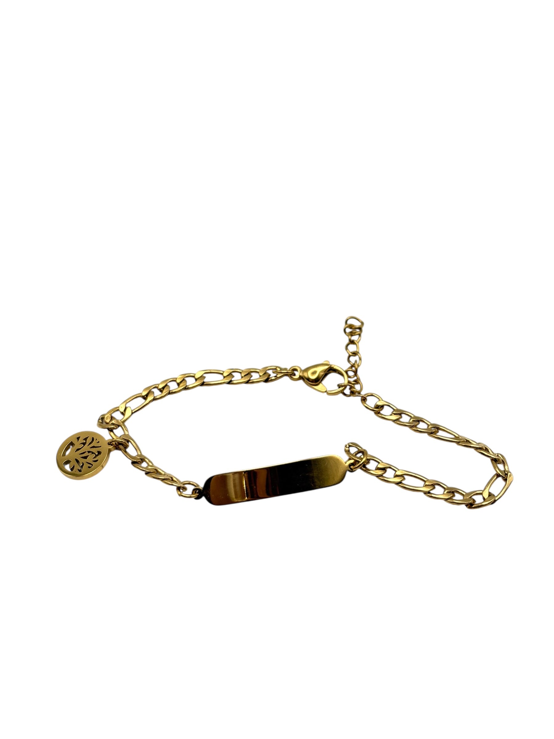 Pulsera esclava árbol de la vida | Oro