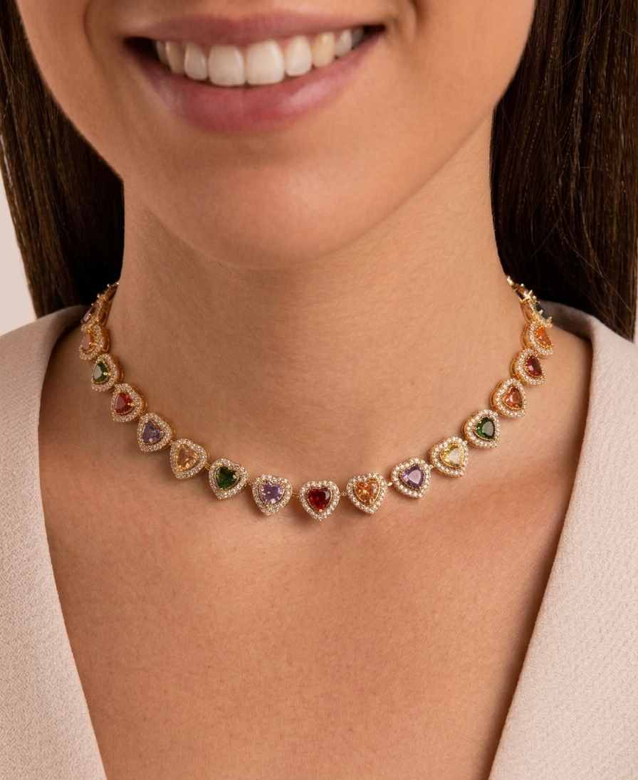 Collar Eslabones de Amor | Colores