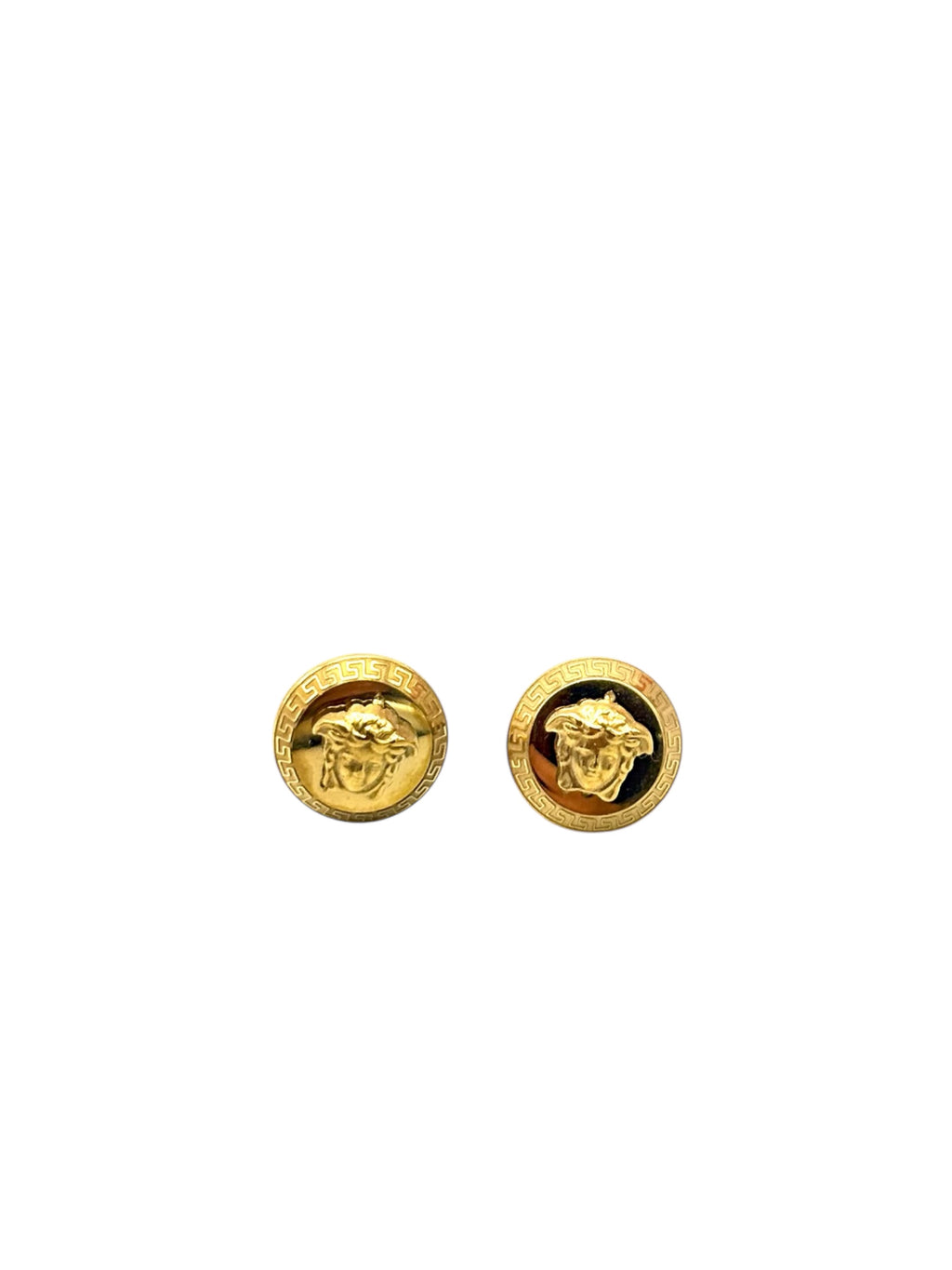 Medusa Icon Stud Earrings