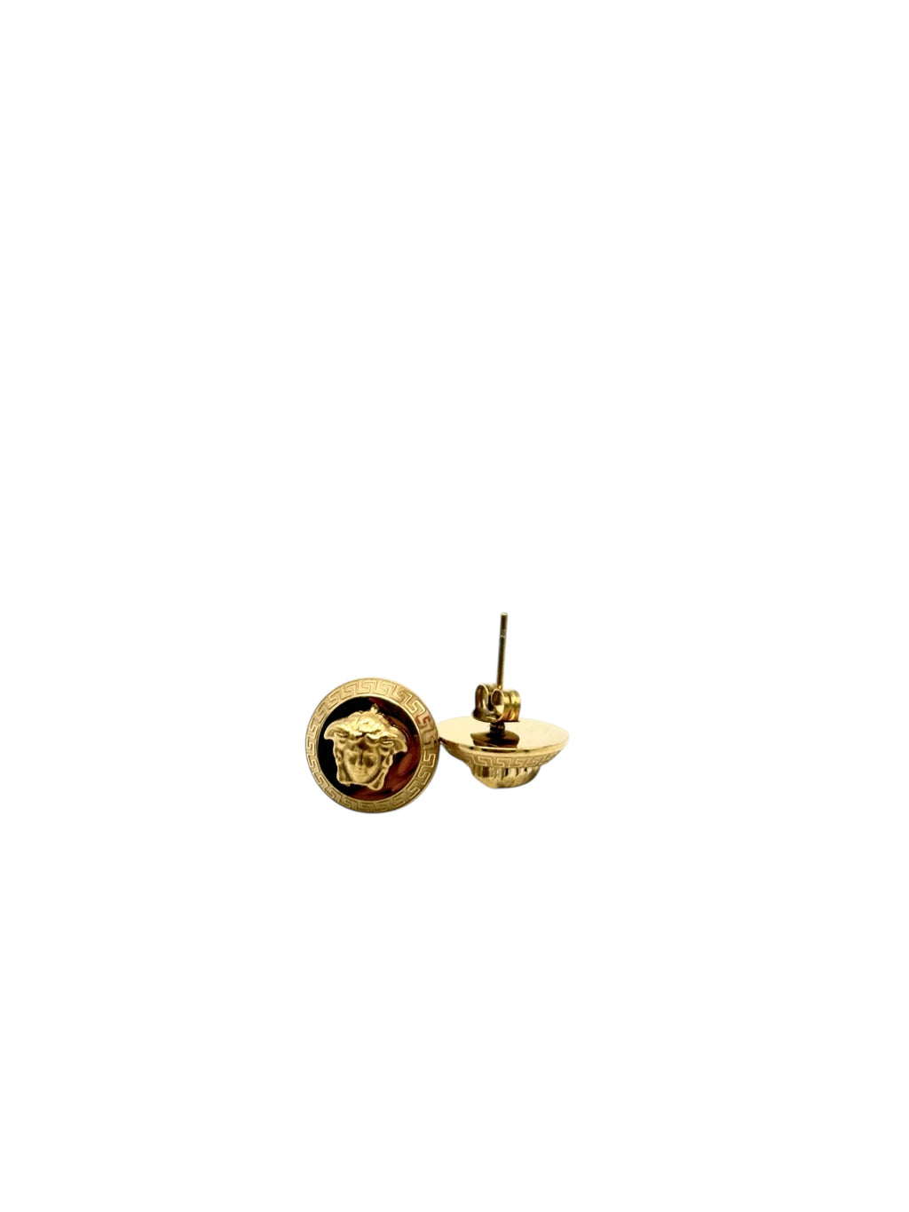 Medusa Icon Stud Earrings
