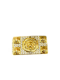 Double Lion King Ring
