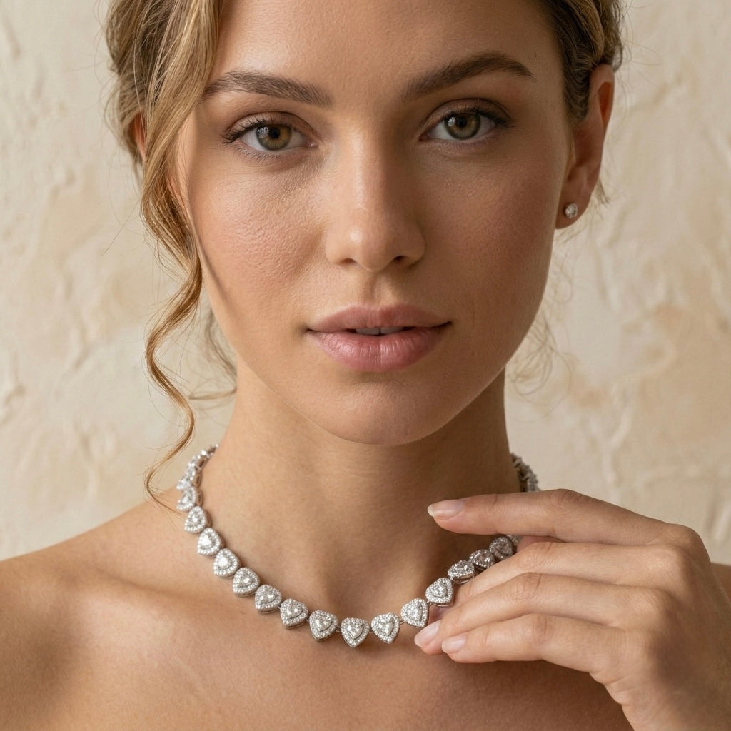 Love Links Necklace | Silver