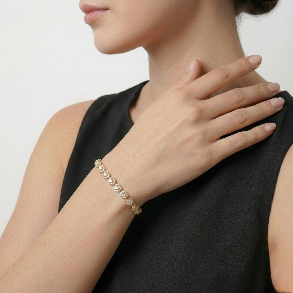 Pulsera Infinity Hearts | Plata