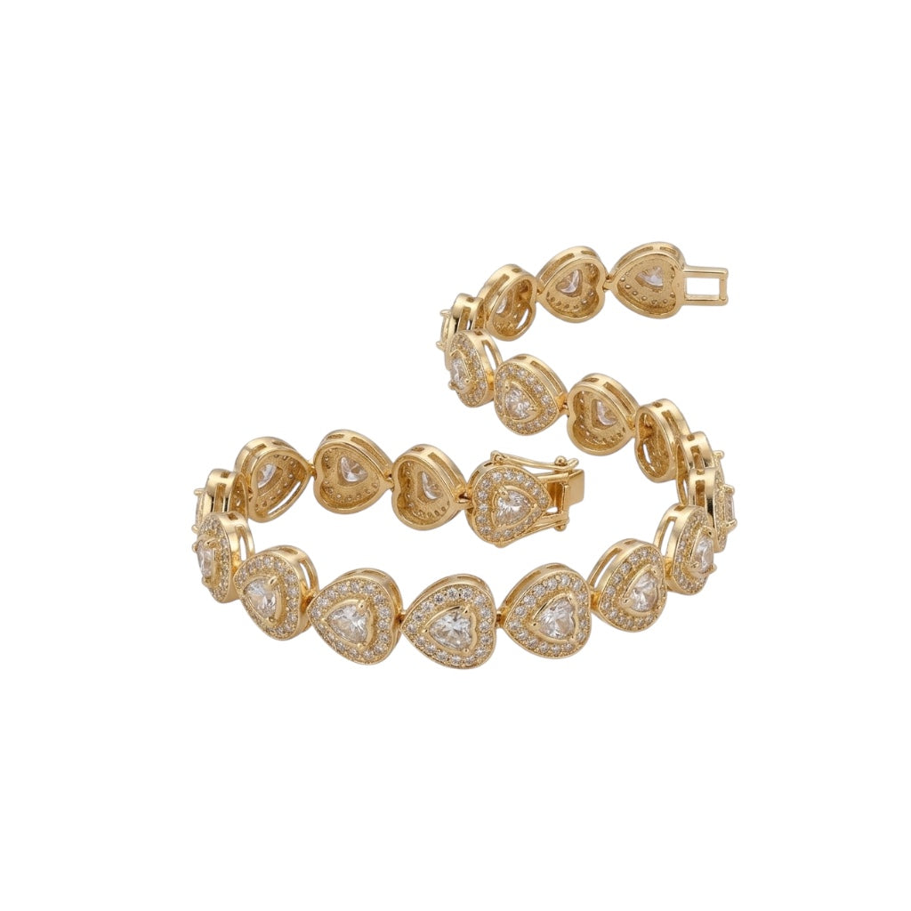 Pulsera Infinity Hearts | Plata