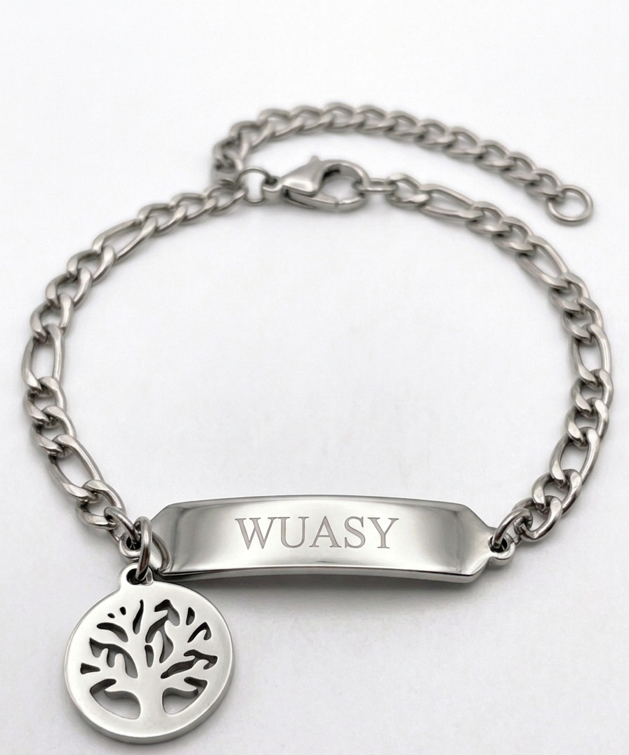 Pulsera esclava árbol de la vida | Plata