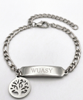 Pulsera esclava árbol de la vida | Plata
