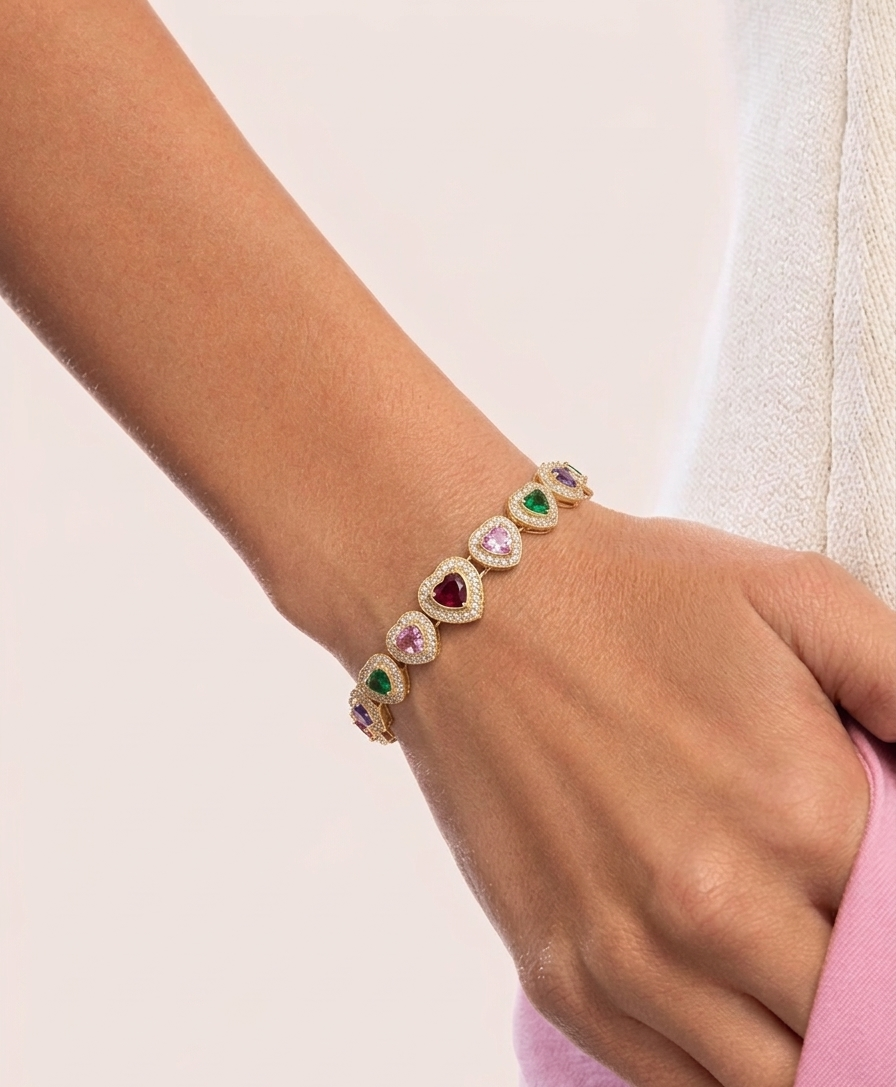 Infinity Hearts Bracelet | Colors