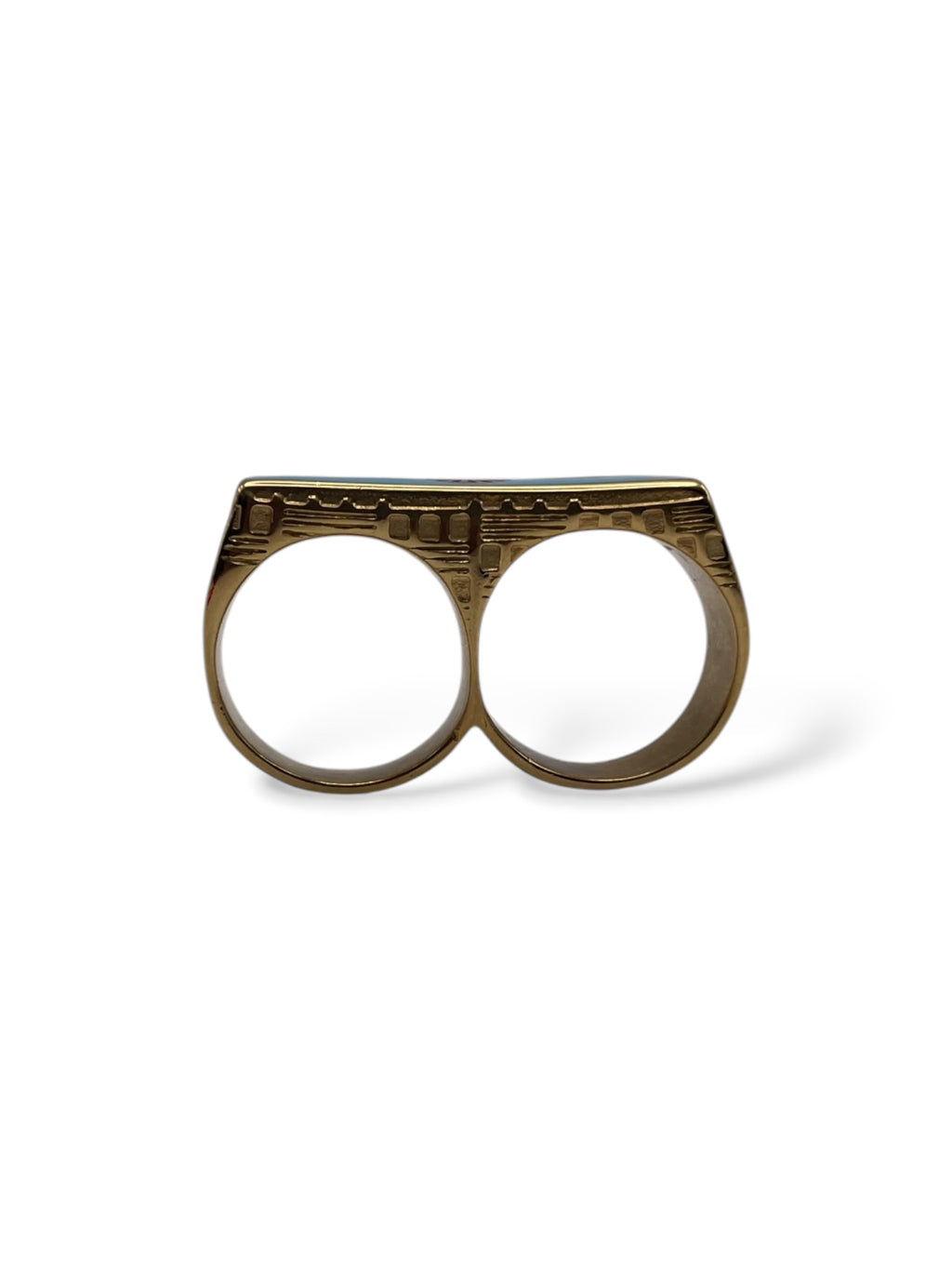 Anillo Doble "Éxodo y Raíces"