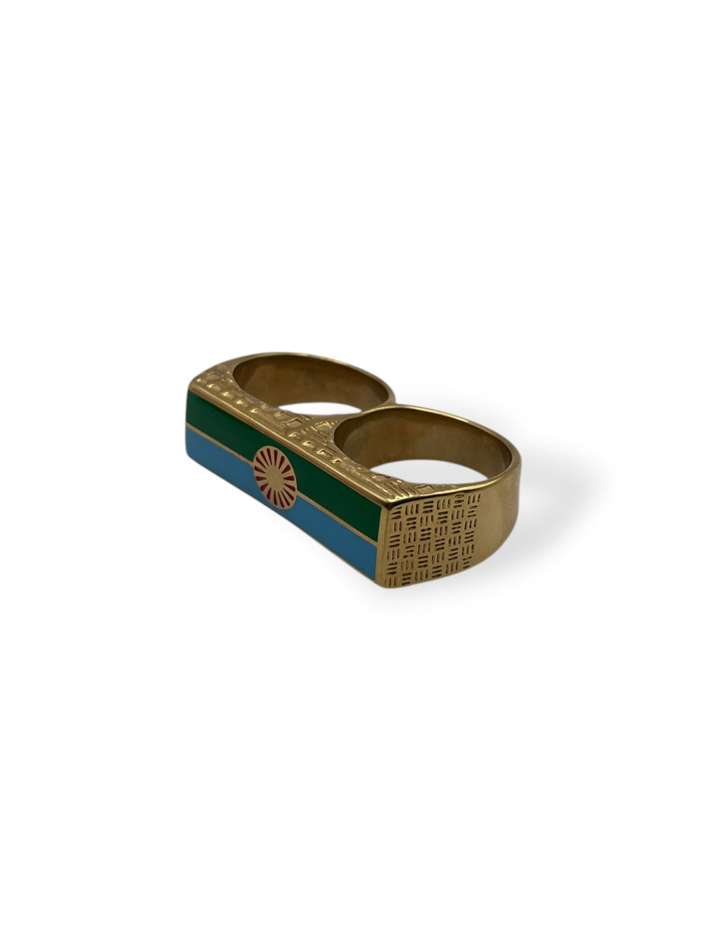 Anillo Doble "Éxodo y Raíces"