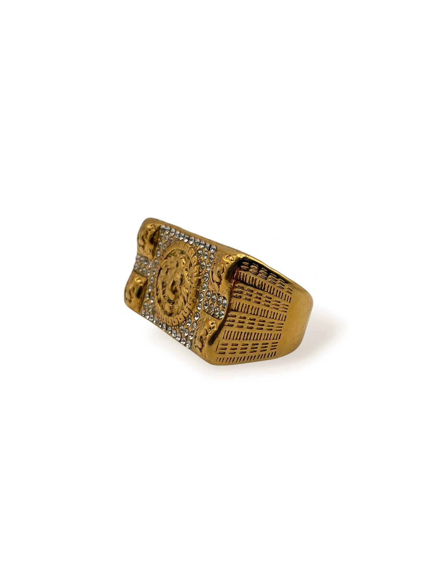 Anillo Doble "Majestic Lion" – El Rugido del Lujo