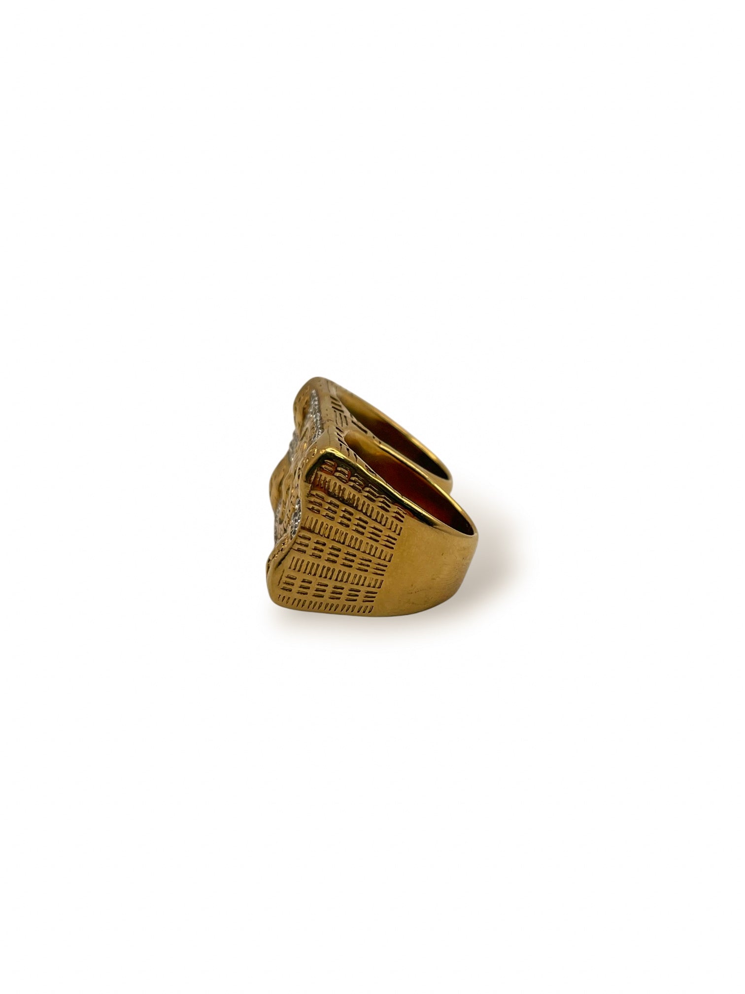 Anillo Doble "Majestic Lion" – El Rugido del Lujo