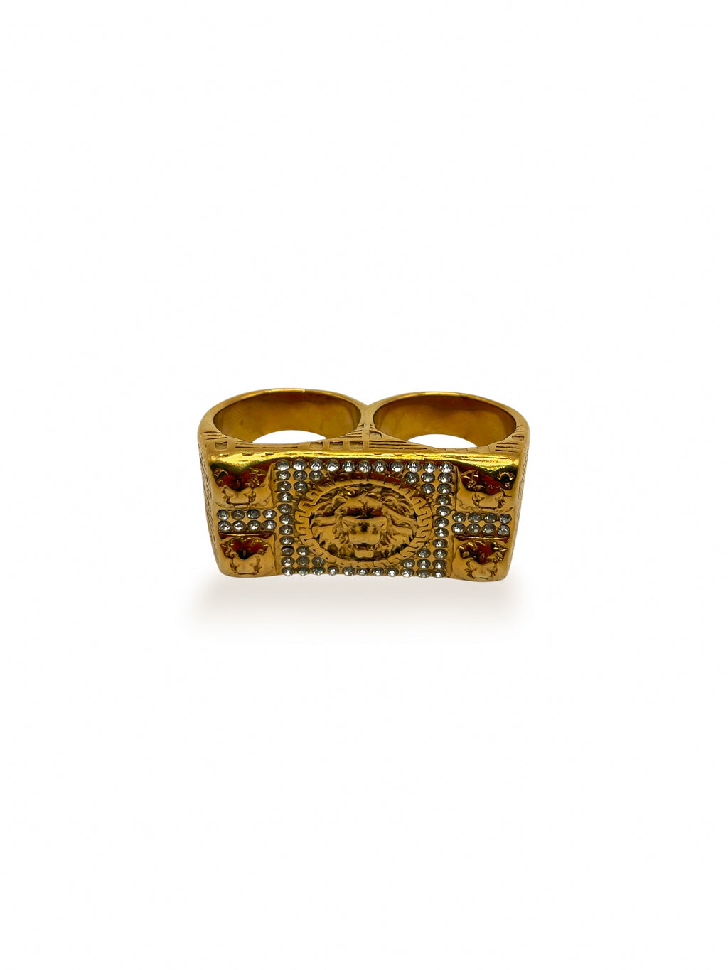 Double Ring "Majestic Lion" – The Roar of Luxury