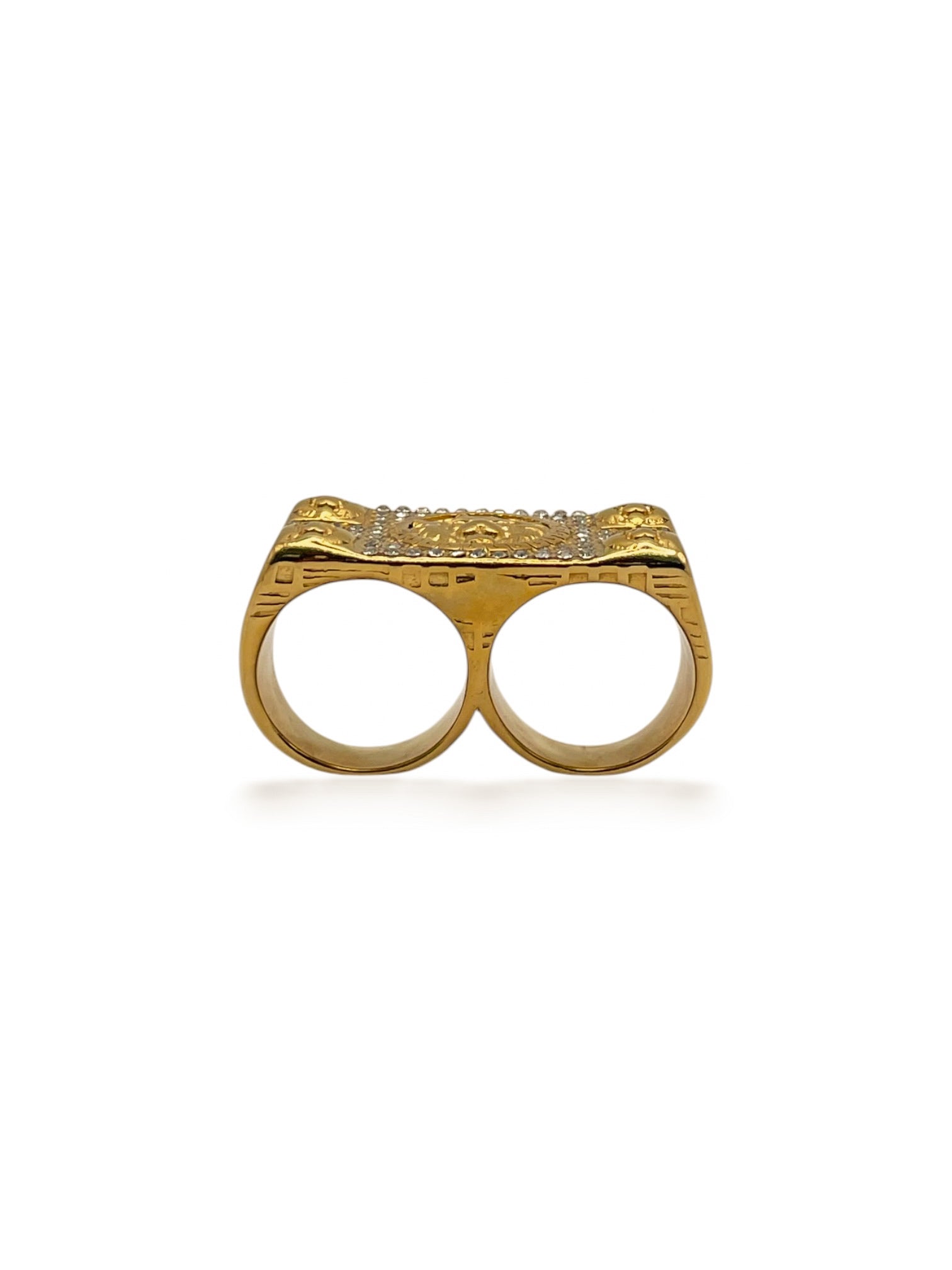 Double Ring "Majestic Lion" – The Roar of Luxury