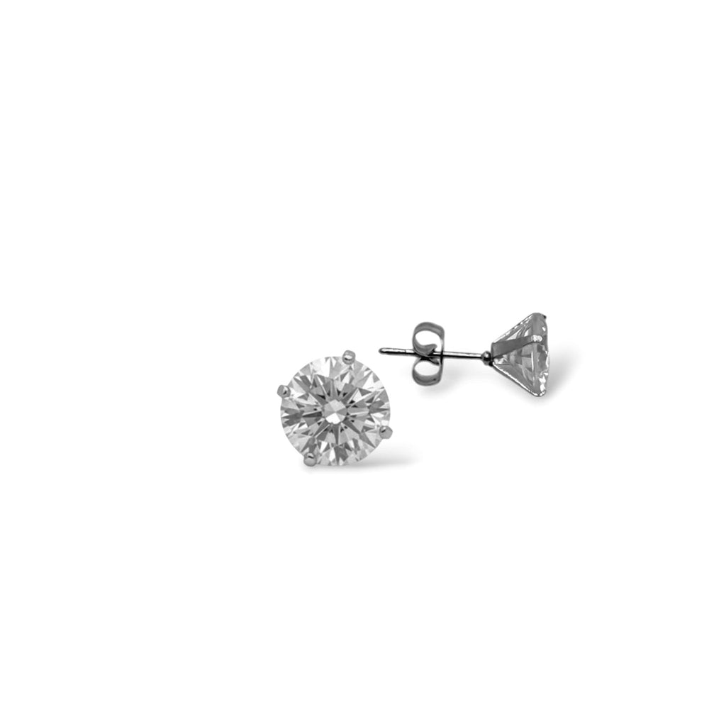 Circular Diamond Earrings