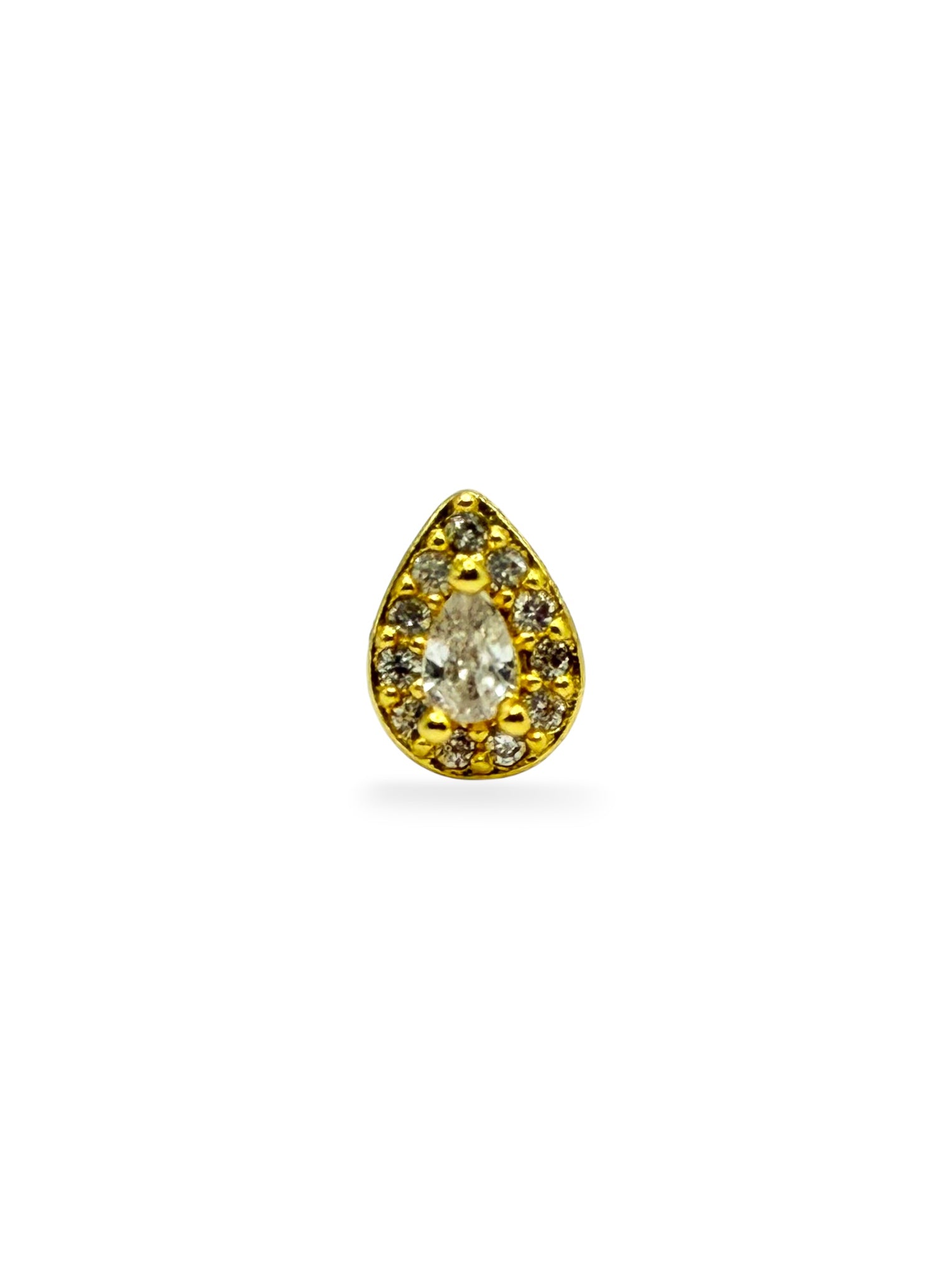 Gota Circonita Plateado