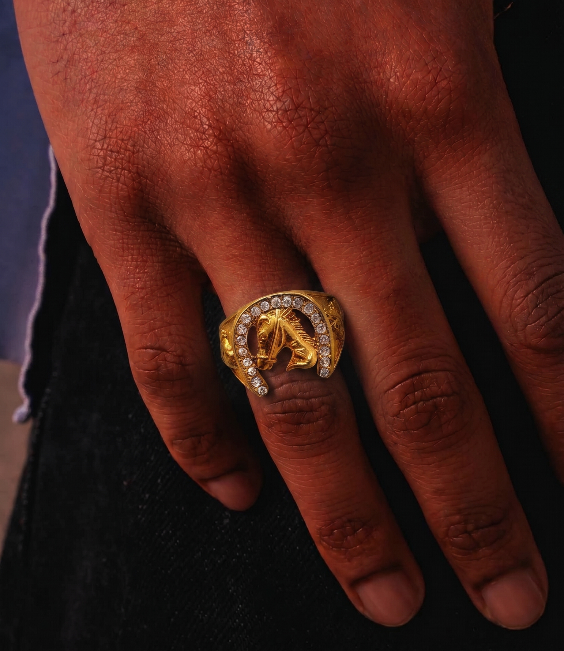 Anillo "Imperial Equus" – Herradura y Victoria