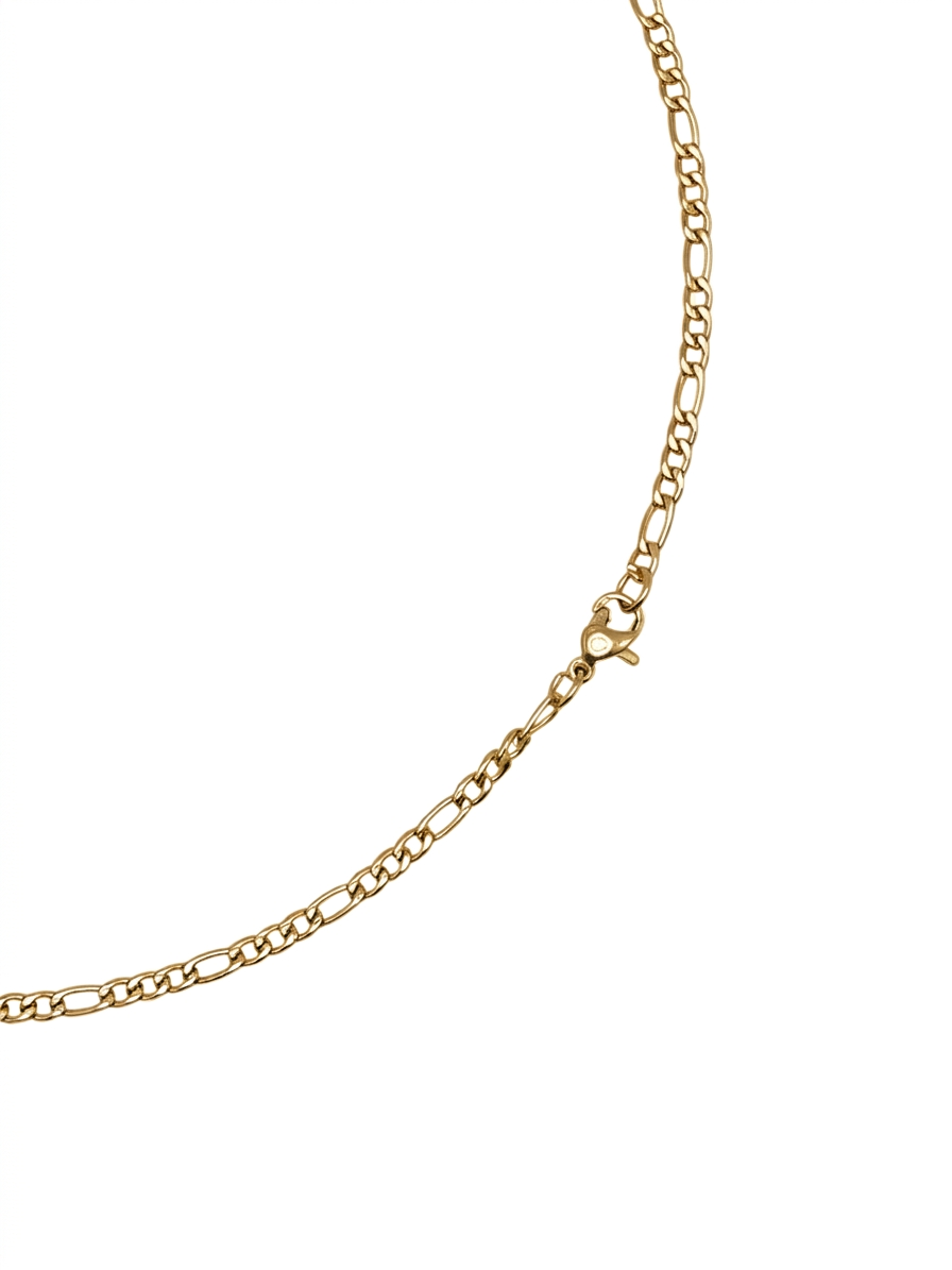 Collar con Placa Circular Minimalista