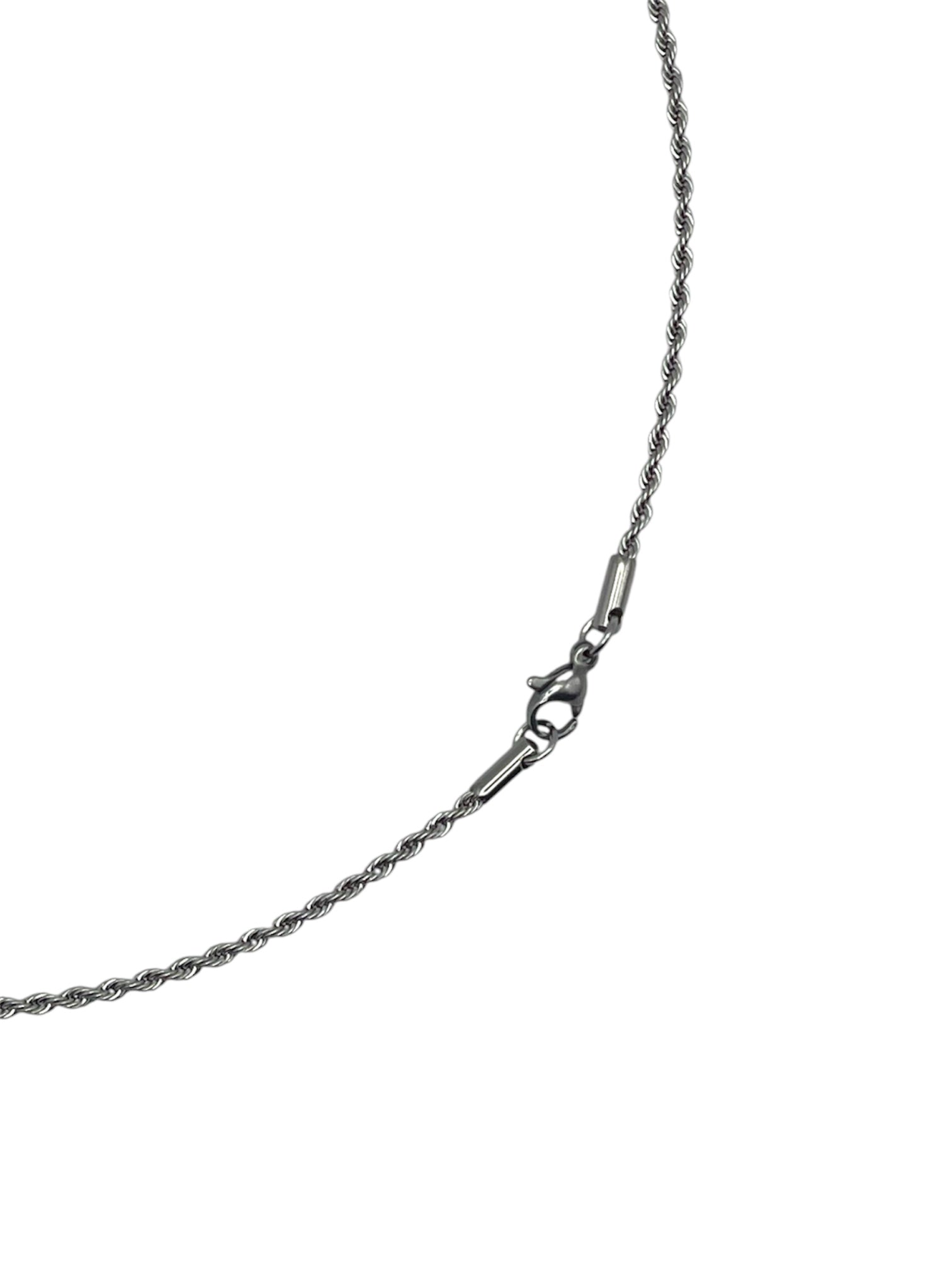 Collar con Placa Circular Minimalista